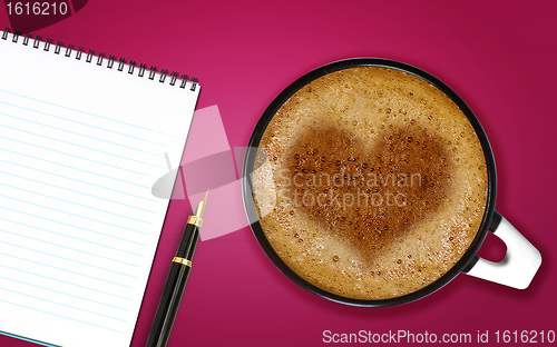 Image of Cup of cappuccino 