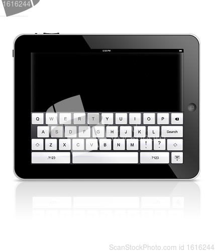 Image of ipad tablet computer