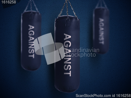 Image of boxing bags