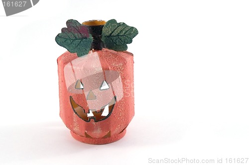 Image of Halloween Decoration - Pumpkin Candle Holder