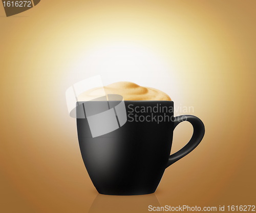 Image of Cup of cappuccino 