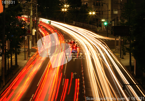 Image of Night traffic