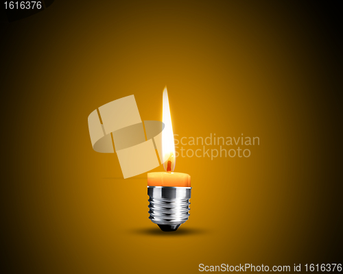 Image of Candellight in bulb