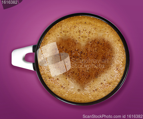 Image of Cup of cappuccino 