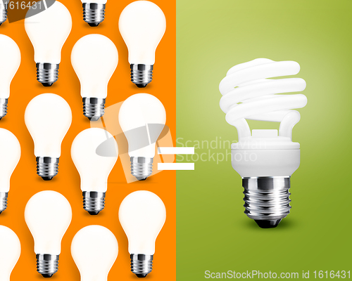 Image of saving Light bulb