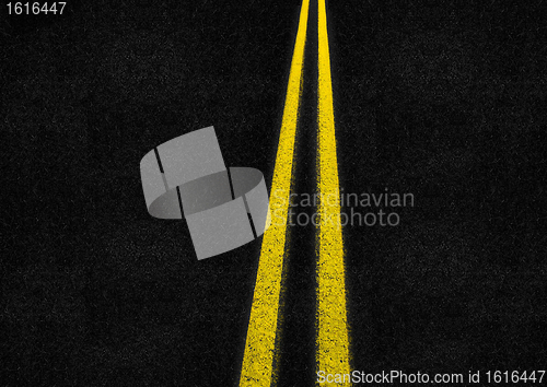 Image of striped Highway street