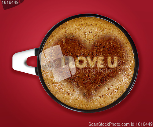 Image of Cup of cappuccino 