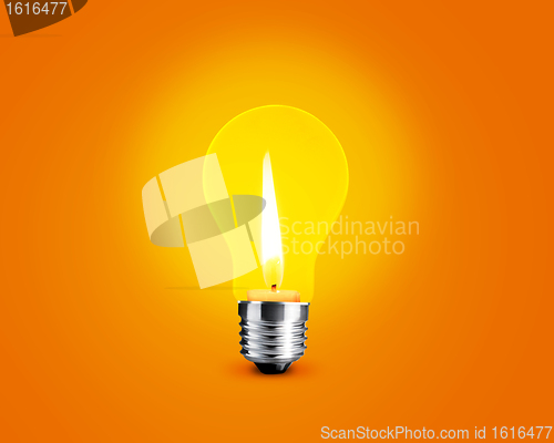 Image of Candellight in bulb