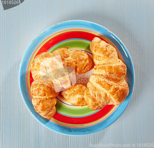 Image of Fresh baked croissants