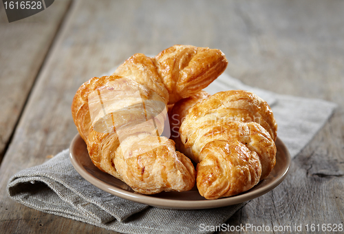 Image of Fresh baked croissants