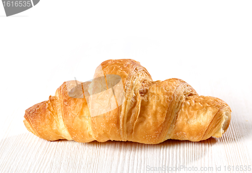 Image of Fresh baked croissant
