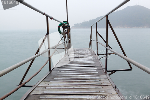 Image of hong kong Swimming Shed in sea