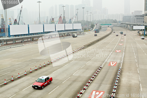 Image of Big Tall Billboard on road 