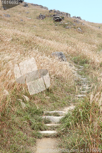 Image of Stone path in the mountains