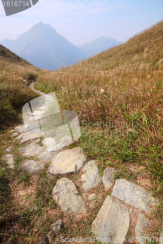 Image of Stone path in the mountains