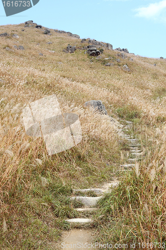 Image of Stone path in the mountains