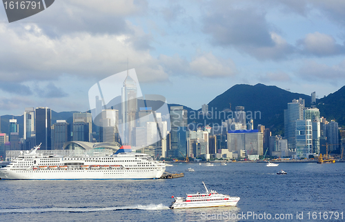 Image of Hong Kong harbour