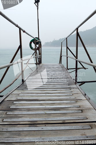 Image of hong kong Swimming Shed in sea