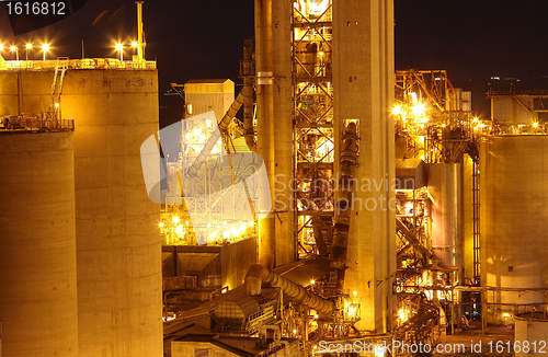 Image of Cement Plant close up