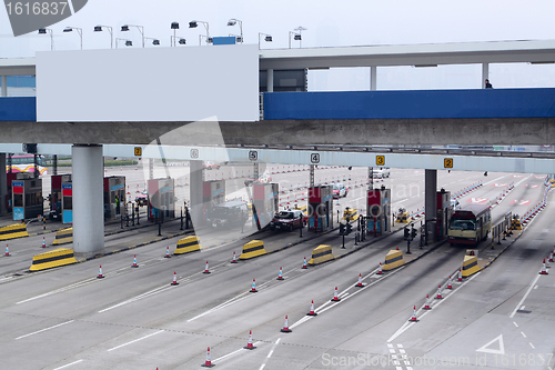 Image of toll station