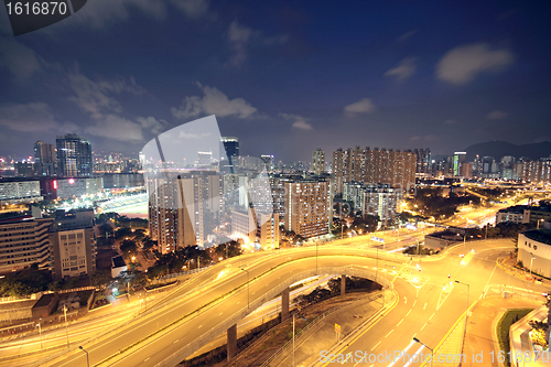 Image of city night