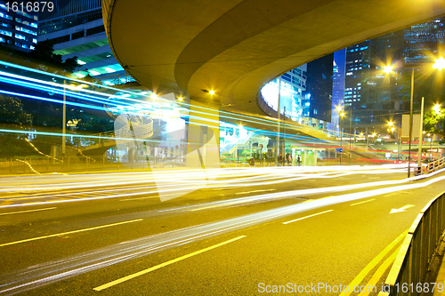 Image of traffic night