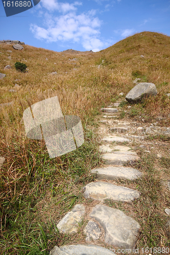 Image of Stone path in the mountains