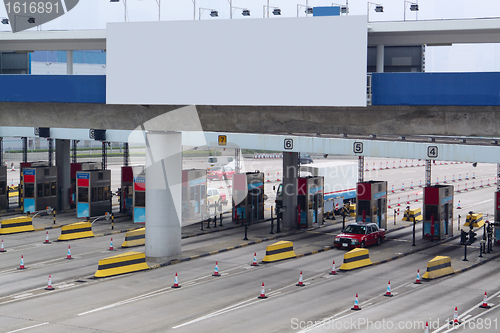 Image of toll station