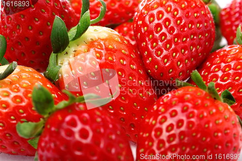 Image of strawberry background 