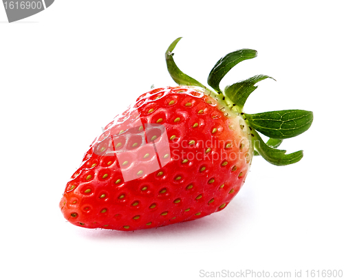 Image of strawberry isolated on white 