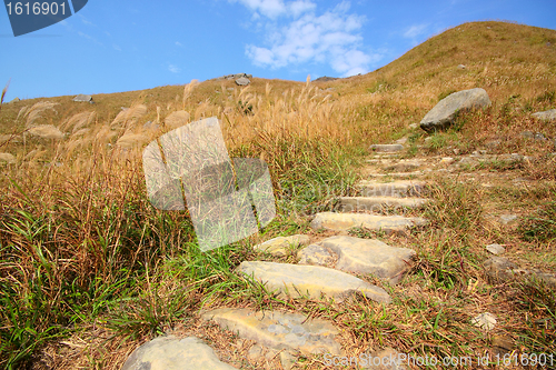 Image of Stone path in the mountains