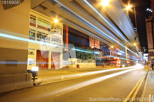 Image of traffic in city