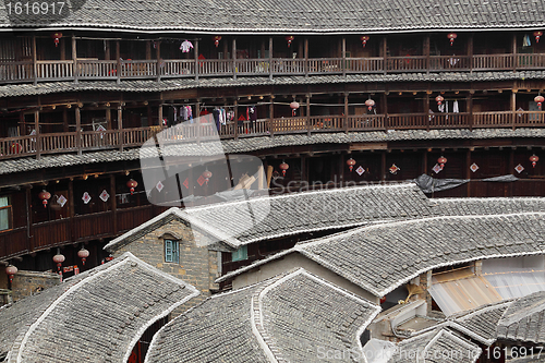 Image of Fujian tulou-special architecture of china 