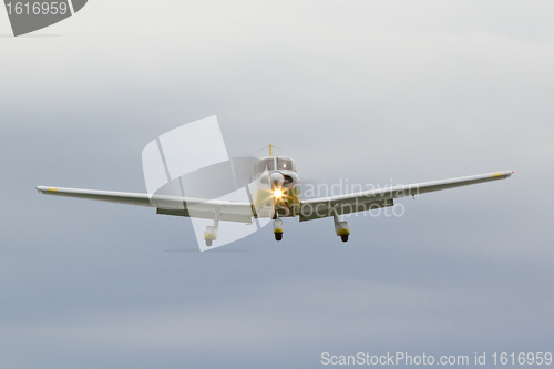 Image of Small plane on approach