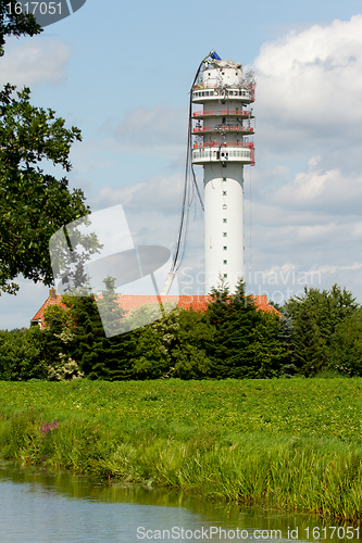 Image of Radio Television Tower collapsed