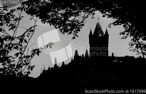 Image of A castle in the dark 