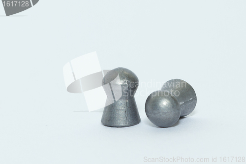 Image of Two airgun bullets