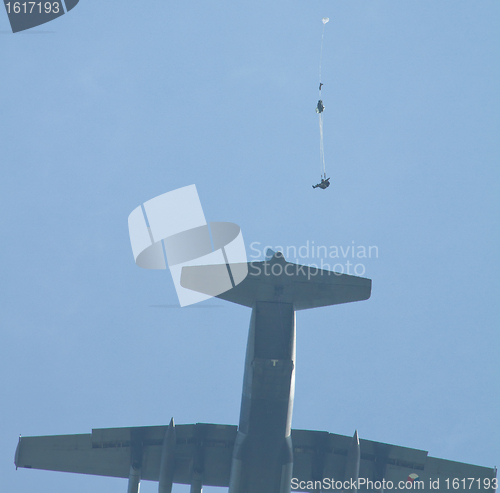 Image of Jumping out of a C-130