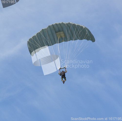 Image of A parachutist