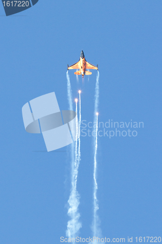 Image of Dutch F-16 Demo Team 