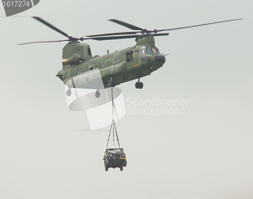 Image of Chinook helicopter
