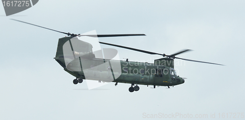 Image of Dutch Chinook helicopter