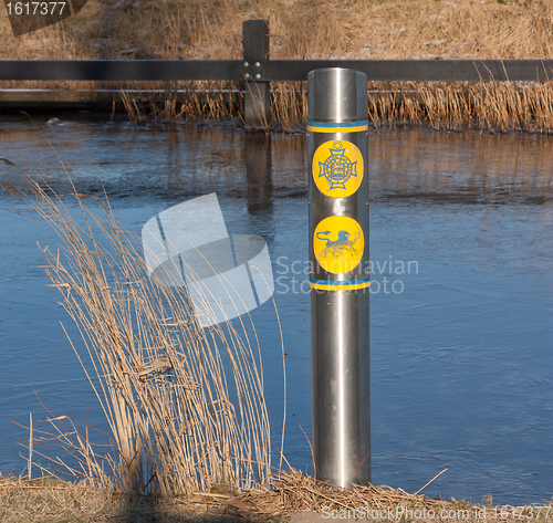 Image of The finish line the Elfstedentocht