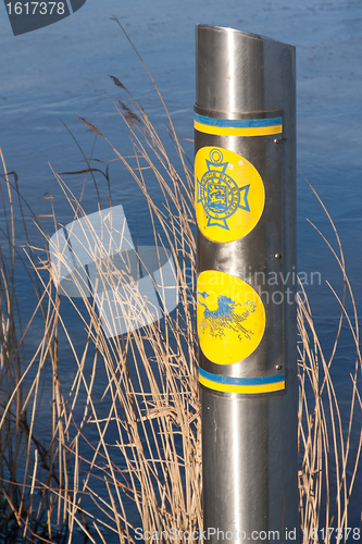 Image of The finish line the Elfstedentocht