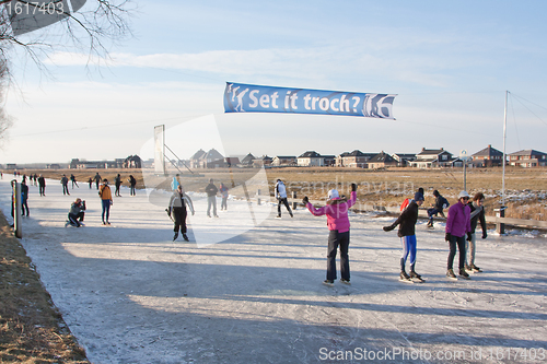 Image of Iceskating the Elfstedentocht