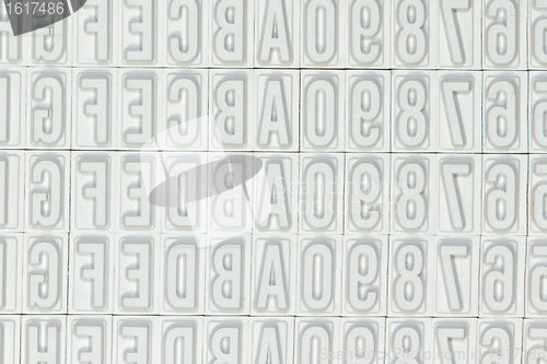 Image of Letters used for a stamp