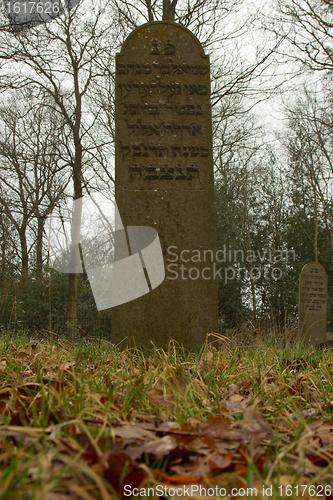 Image of An old jewish graveyard