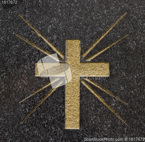Image of Decoration on an old grave