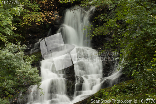 Image of A waterfall in central Ireland