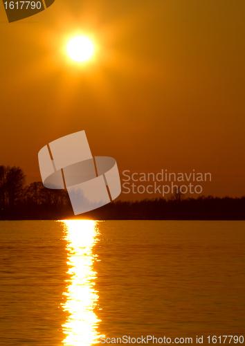 Image of Orange sunset